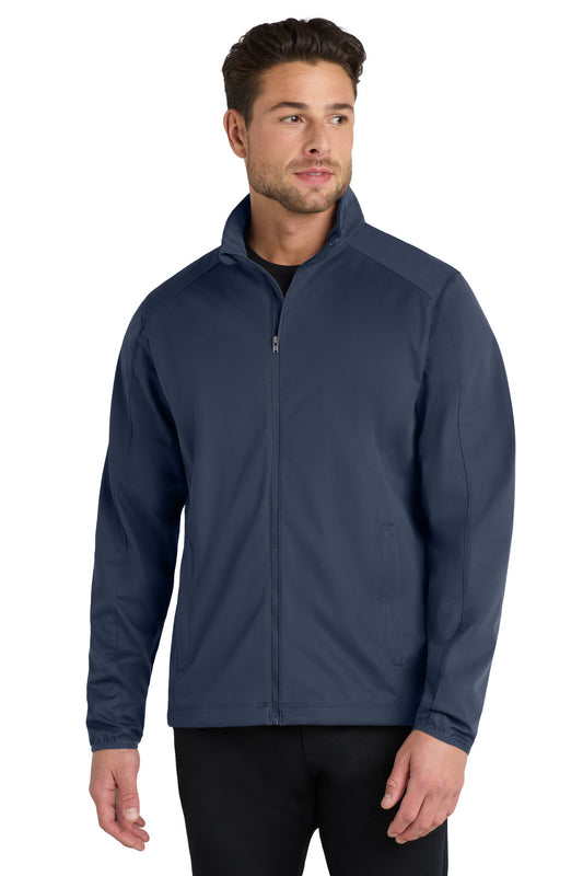 Port Authority Active Soft Shell Jacket. J717 - Dress Blue Navy