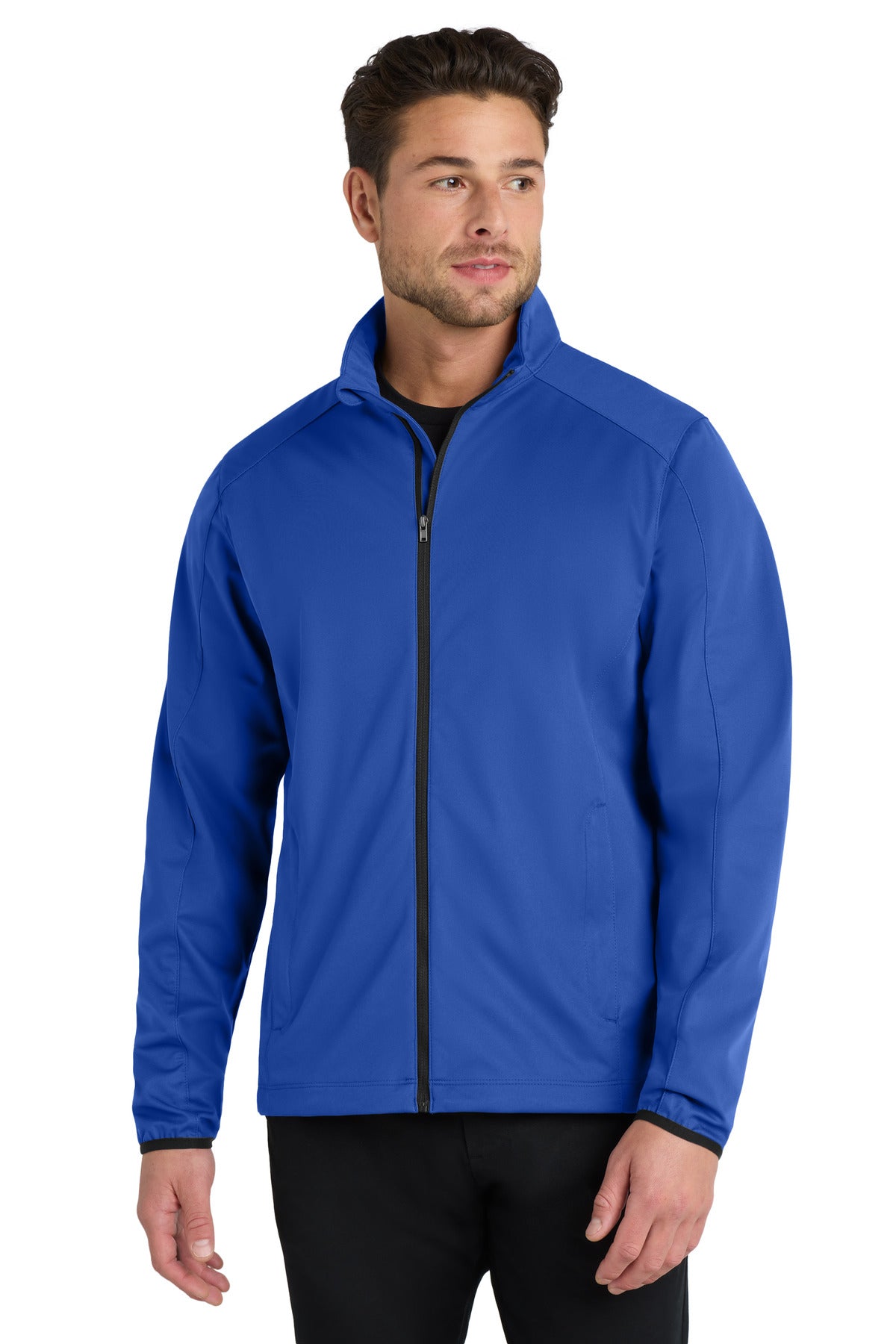 Port Authority Active Soft Shell Jacket. J717 - True Royal