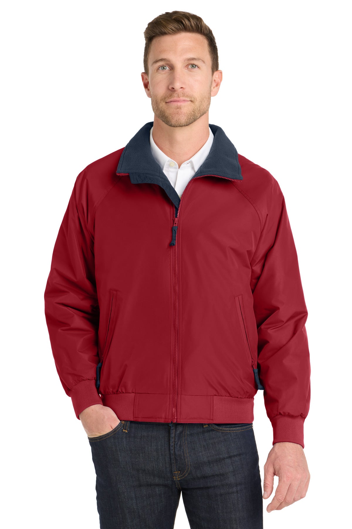 Port Authority Challenger Jacket. J754 - True Red/ True Navy