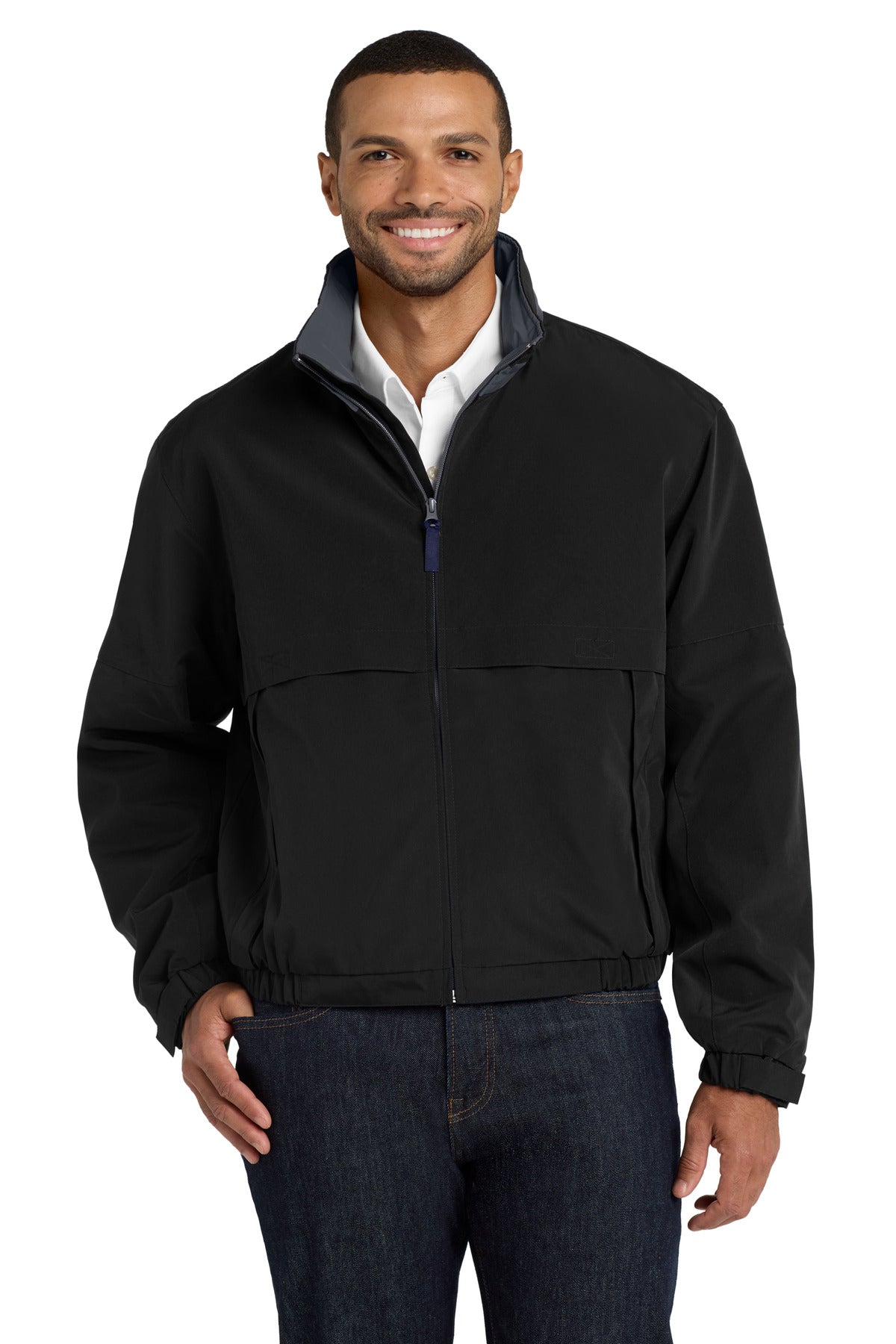 Port Authority Legacy  Jacket.  J764 - Black/ Steel Grey
