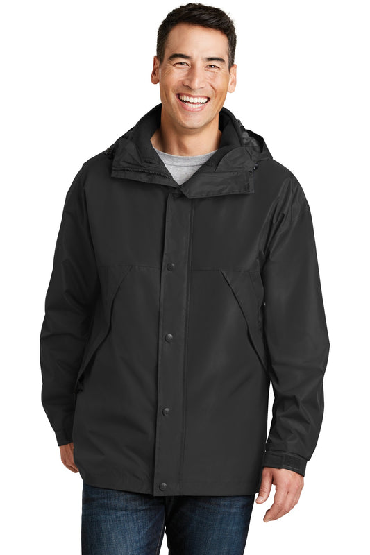 Port Authority 3-in-1 Jacket. J777 - Black/ Black