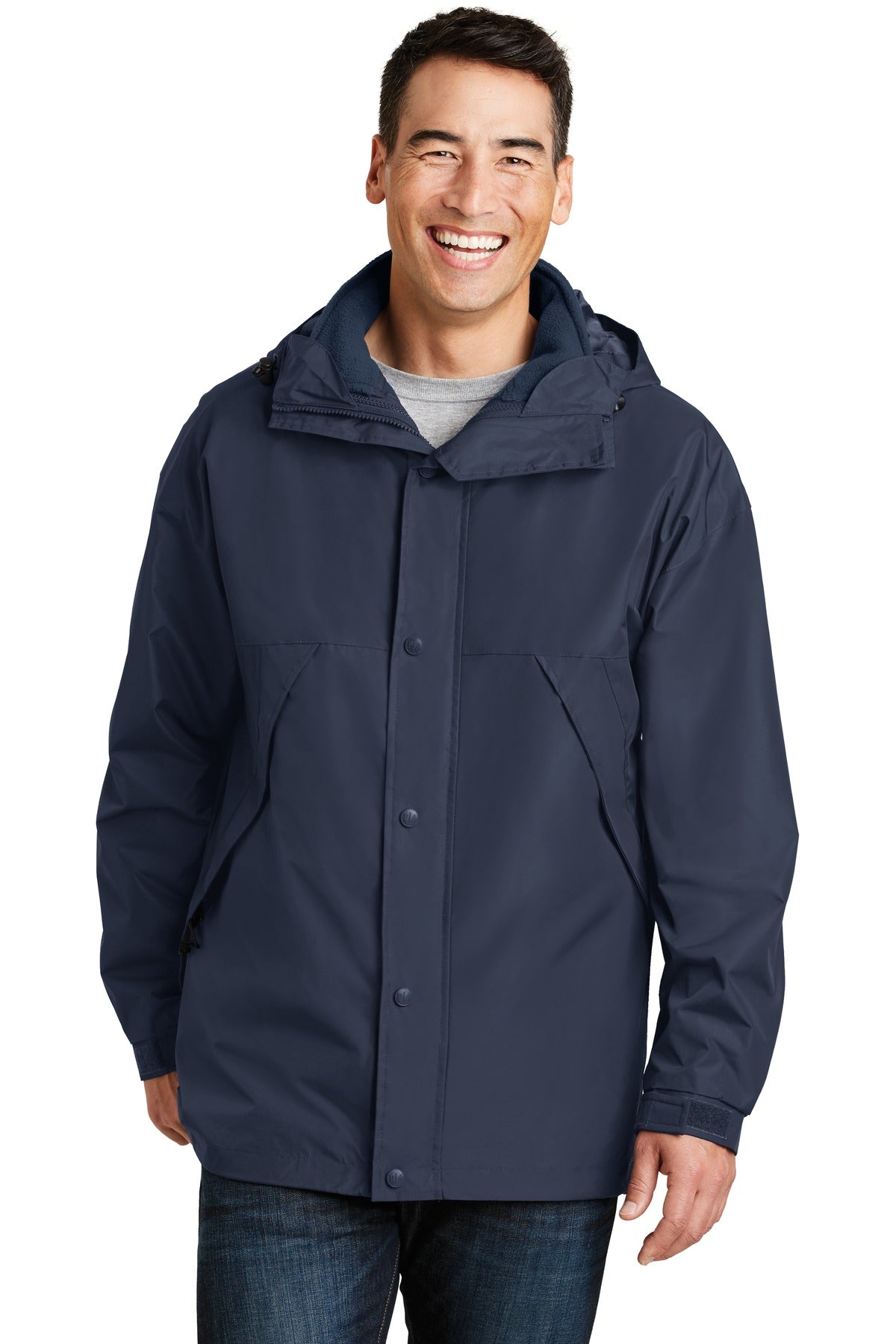 Port Authority 3-in-1 Jacket. J777 - Navy/ Navy