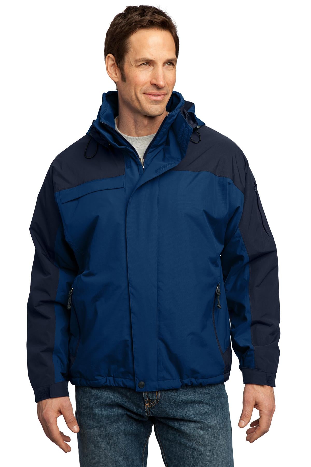 Port Authority Tall Nootka Jacket. TLJ792 - Regatta Blue/ Navy