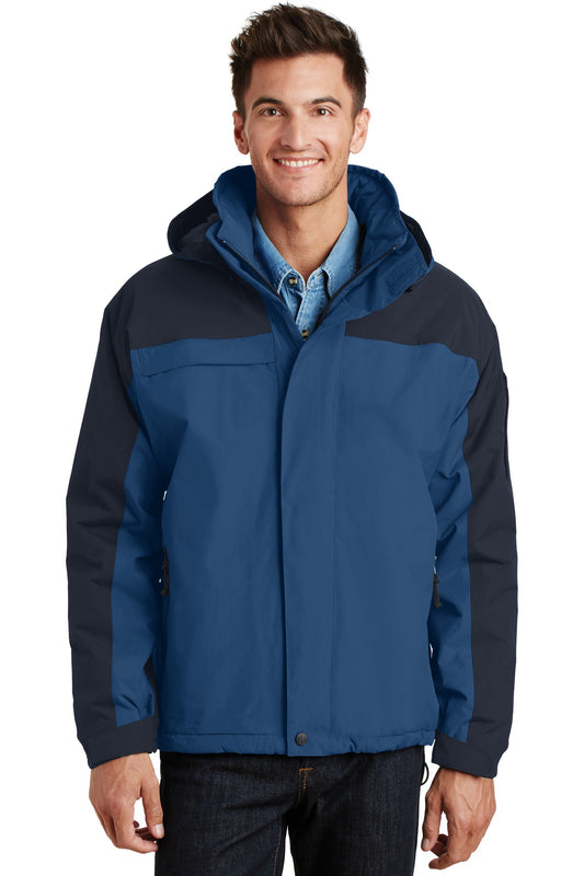 Port Authority Nootka Jacket.  J792 - Regatta Blue/ Navy