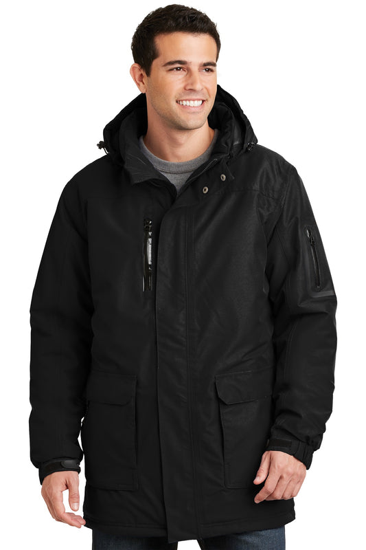 Port Authority Heavyweight Parka. J799 - Black