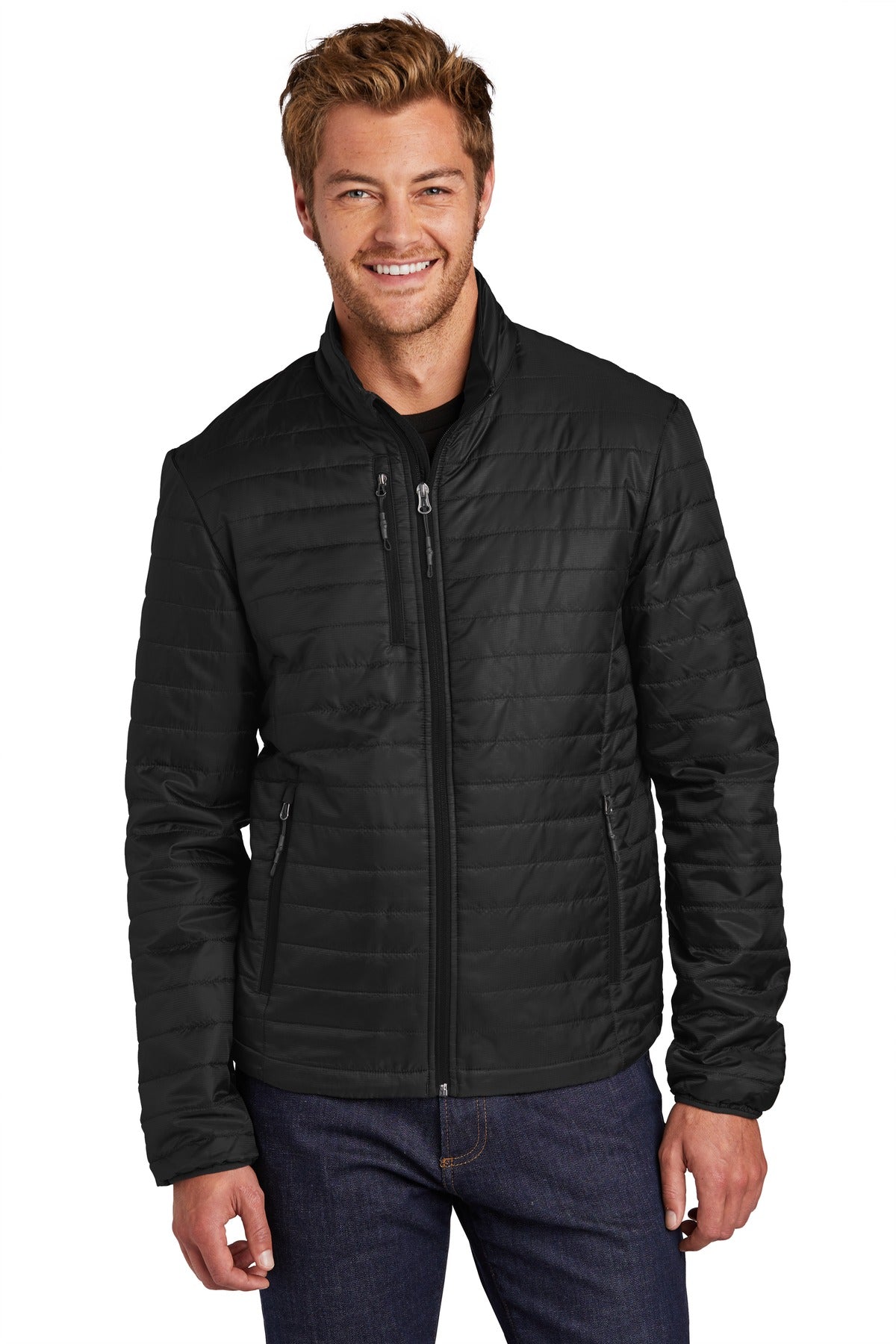 Port Authority  Packable Puffy Jacket J850 - Deep Black
