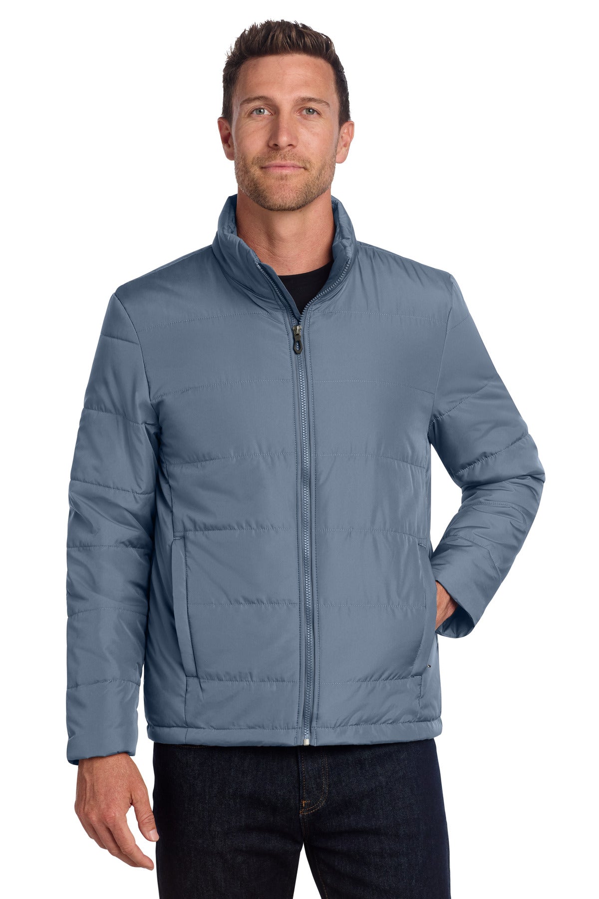 Port Authority Puffer Jacket J852 - Dusk Blue