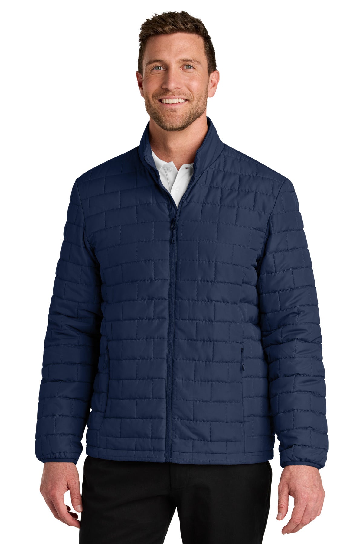 Port Authority C-FREE Brick Jacket J854 - True Navy