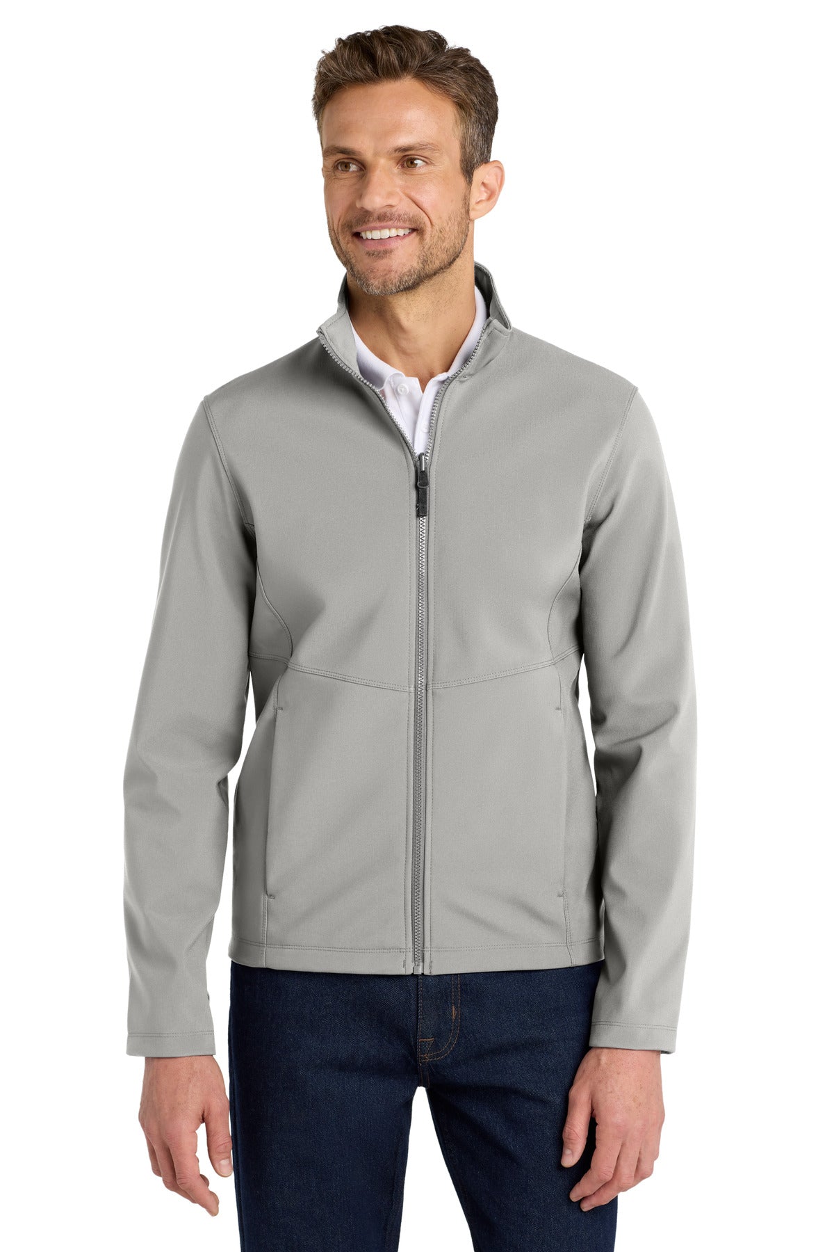 Port Authority  Collective Soft Shell Jacket. J901 - Gusty Grey