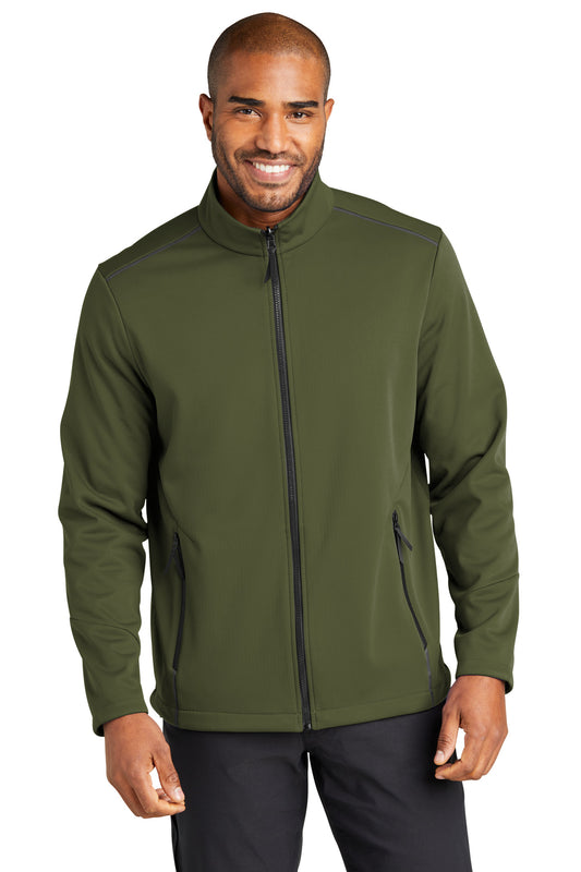 Port Authority Collective Tech Soft Shell Jacket J921 - Olive Green