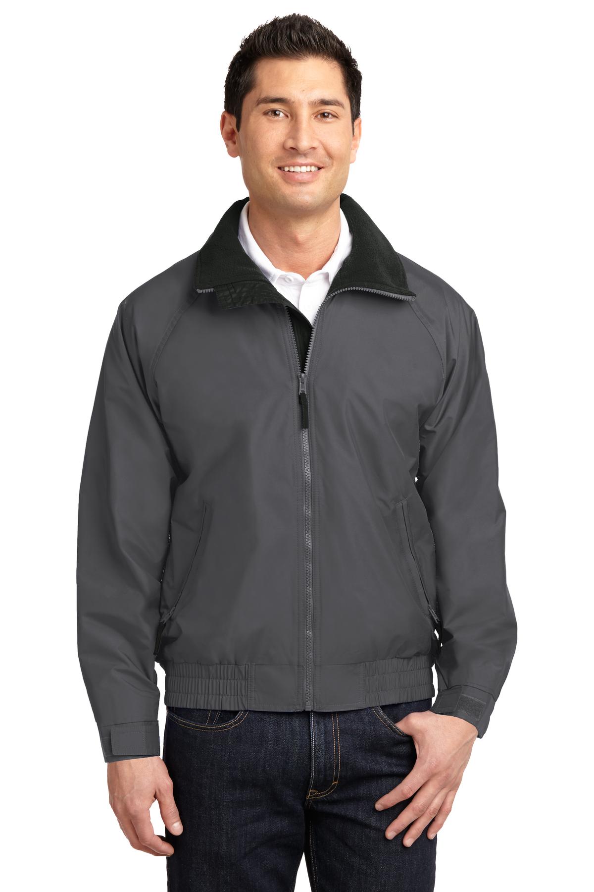 Port Authority Competitor Jacket. JP54 - Deep Smoke/ Black