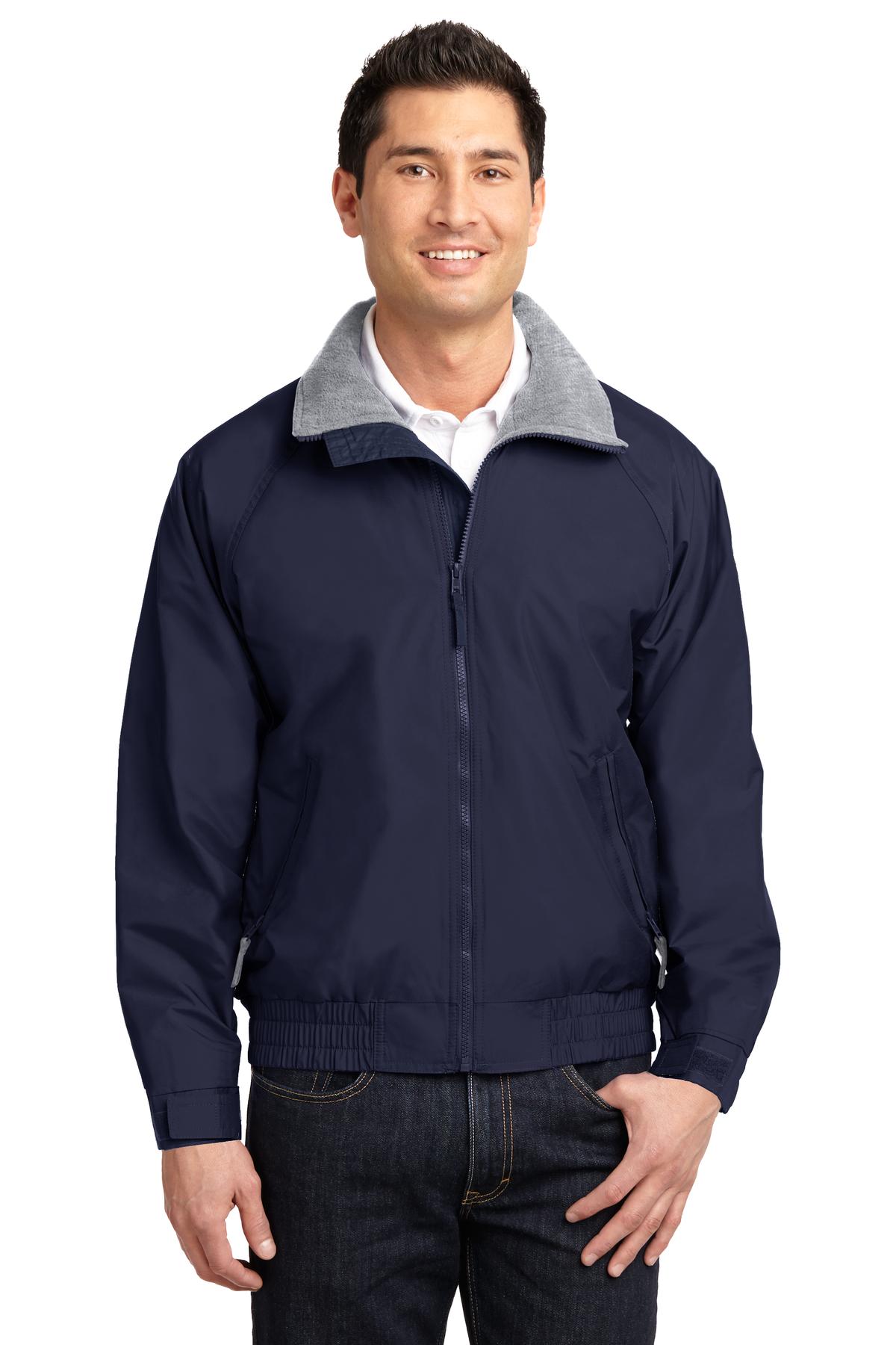 Port Authority Competitor Jacket. JP54 - True Navy/ Grey Heather