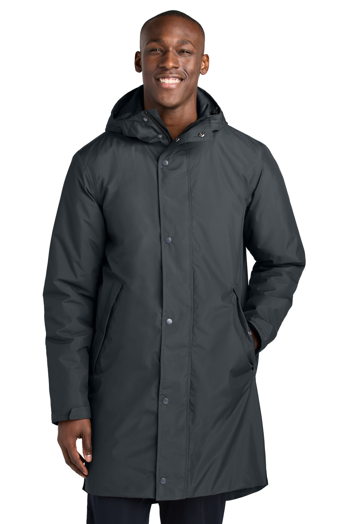 Sport-Tek Waterproof Insulated Sideline Parka JST55 - Graphite