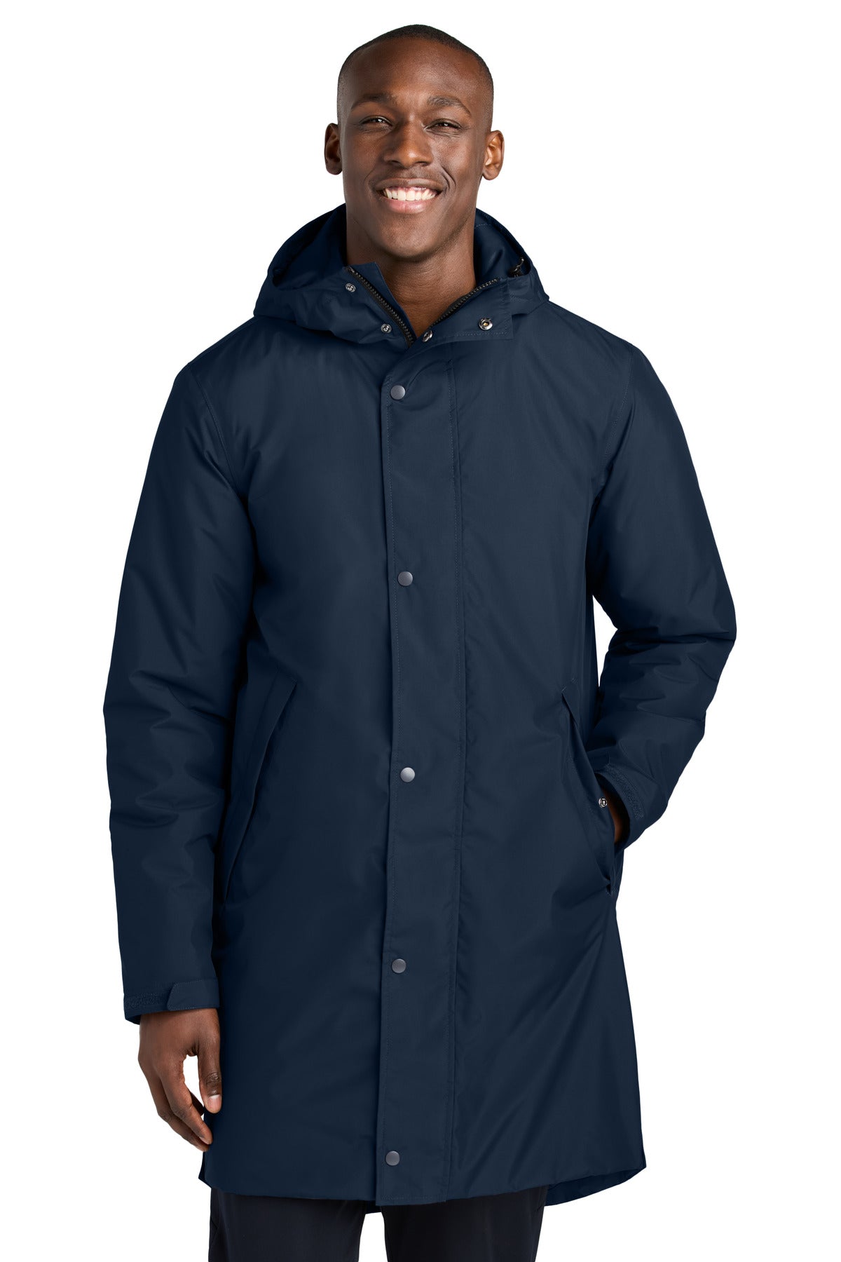 Sport-Tek Waterproof Insulated Sideline Parka JST55 - True Navy