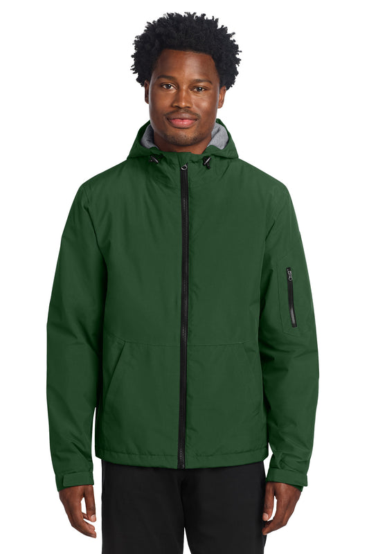 Sport-Tek Waterproof Insulated Jacket JST56 - Forest Green