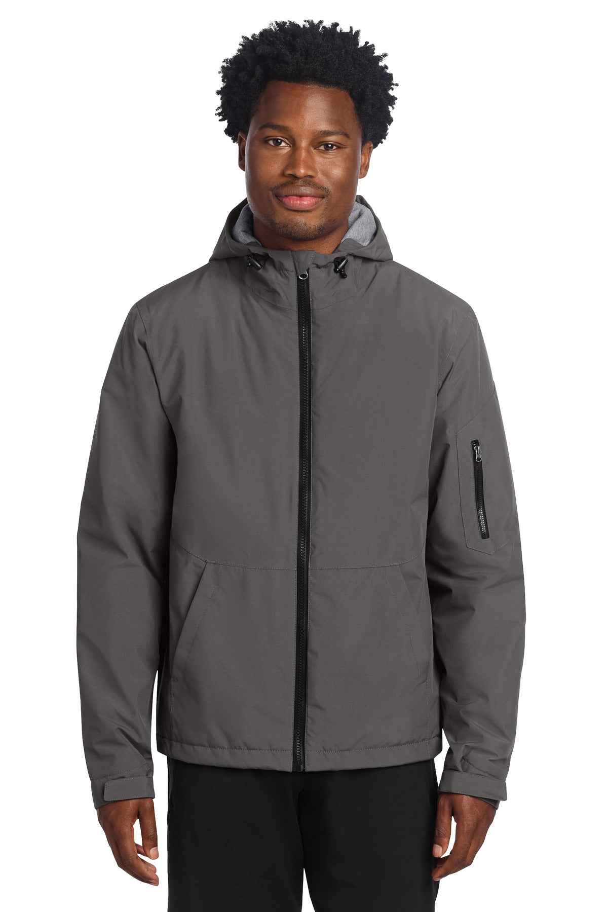 Sport-Tek Waterproof Insulated Jacket JST56 - Graphite