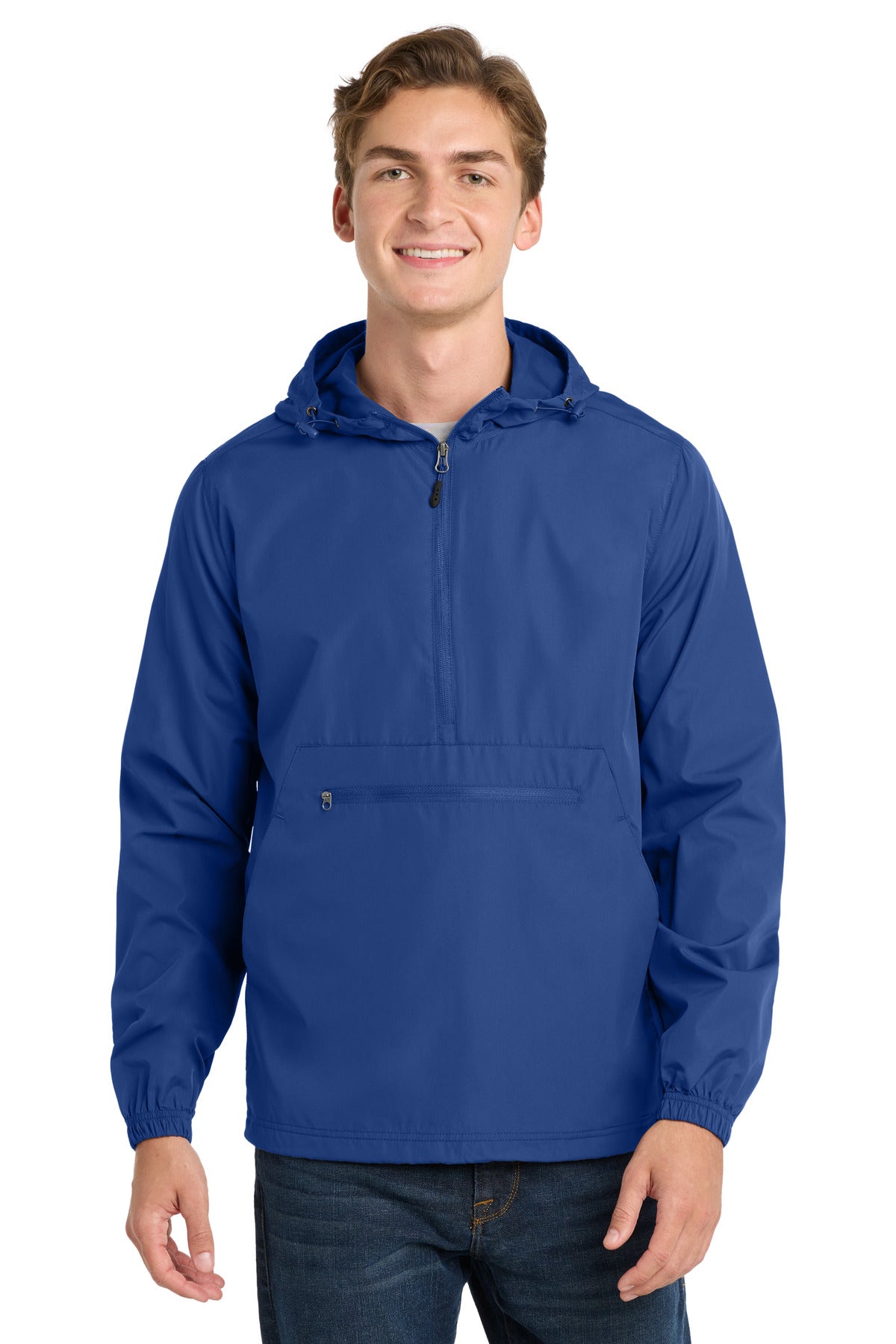 Sport-Tek  Packable Anorak. JST66 - True Royal