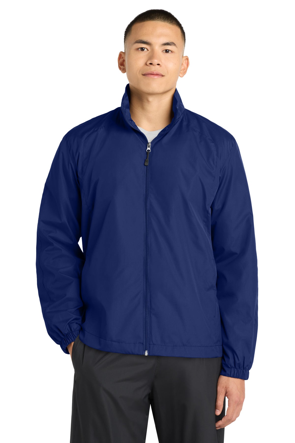 Sport-Tek Full-Zip Wind Jacket. JST70 - True Royal