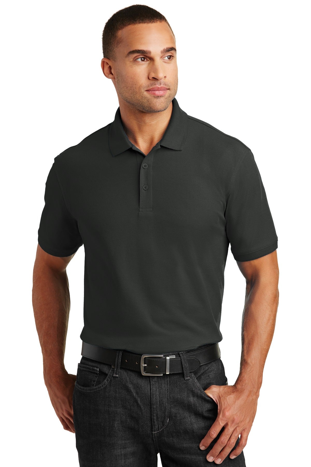 Port Authority Core Classic Pique Polo. K100 - Deep Black