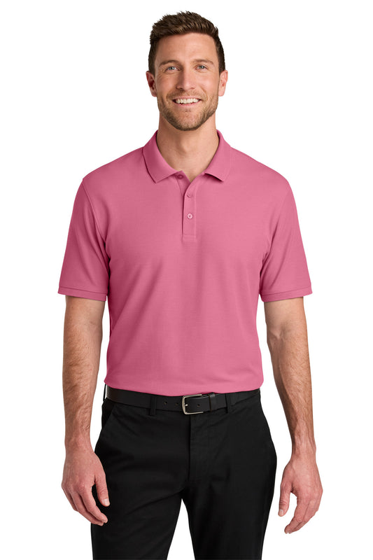 Port Authority Wearever Signature Pique Polo K200 - Awareness Pink
