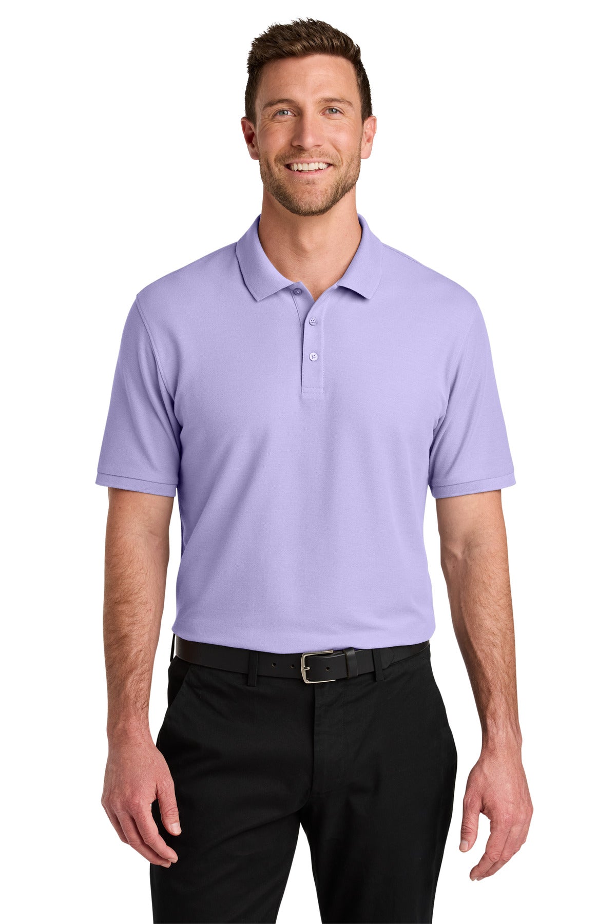 Port Authority Wearever Signature Pique Polo K200 - Bright Lavender