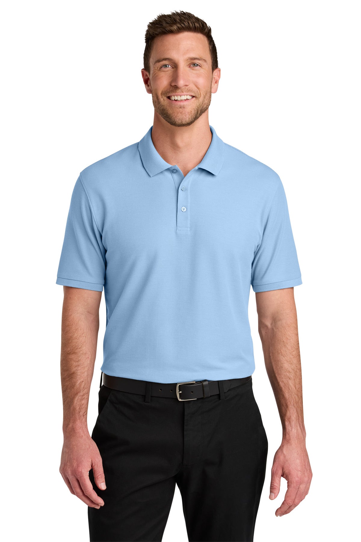 Port Authority Wearever Signature Pique Polo K200 - Cloud Blue
