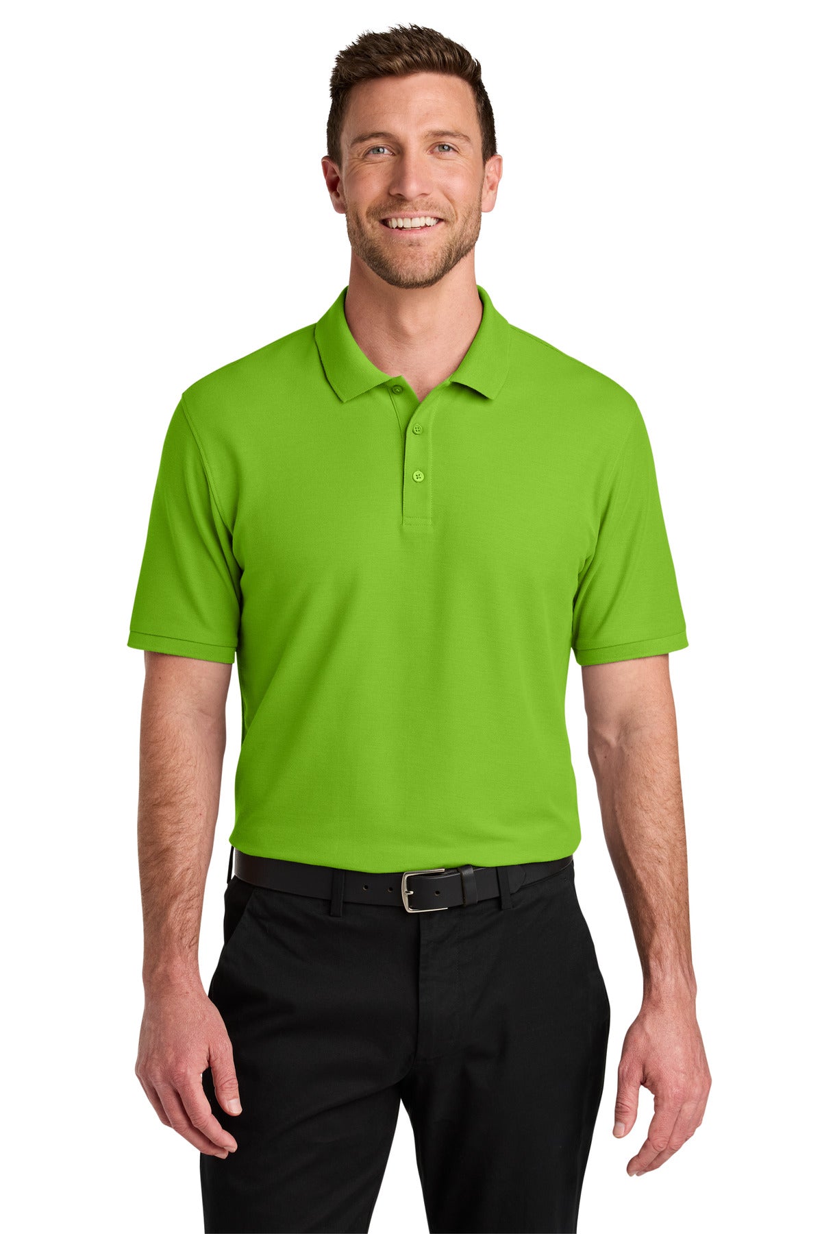 Port Authority Wearever Signature Pique Polo K200 - Lime