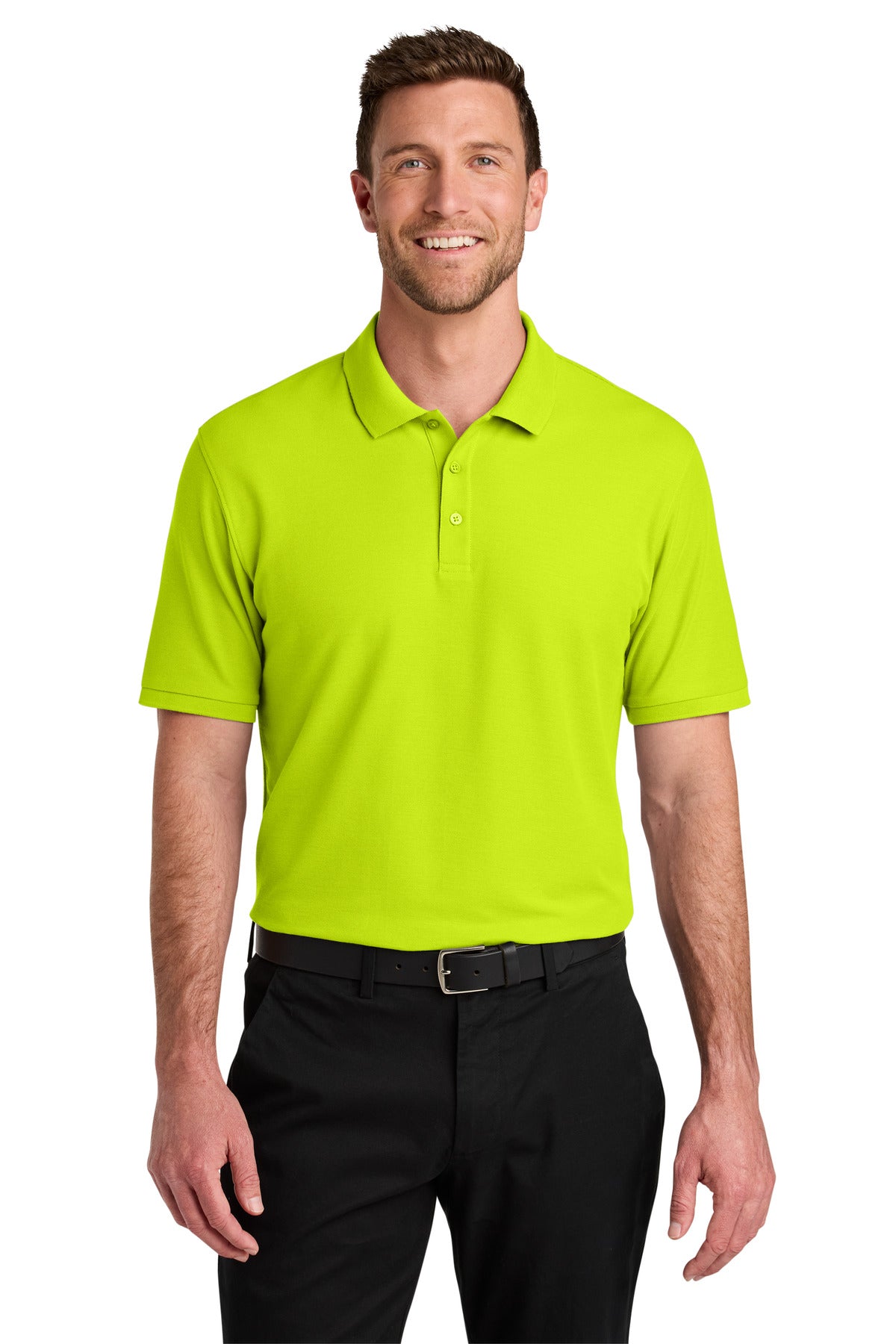 Port Authority Wearever Signature Pique Polo K200 - Neon Yellow