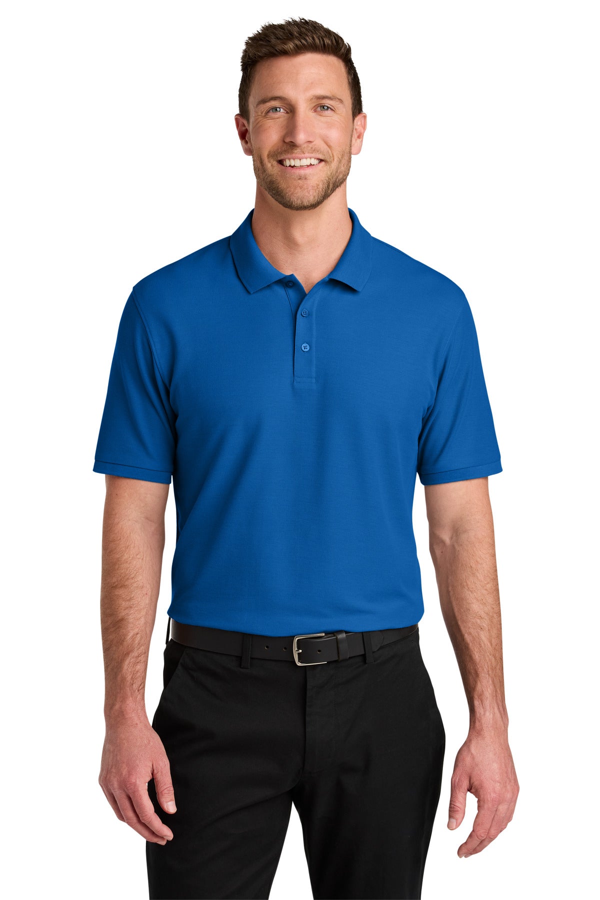 Port Authority Wearever Signature Pique Polo K200 - Strong Blue