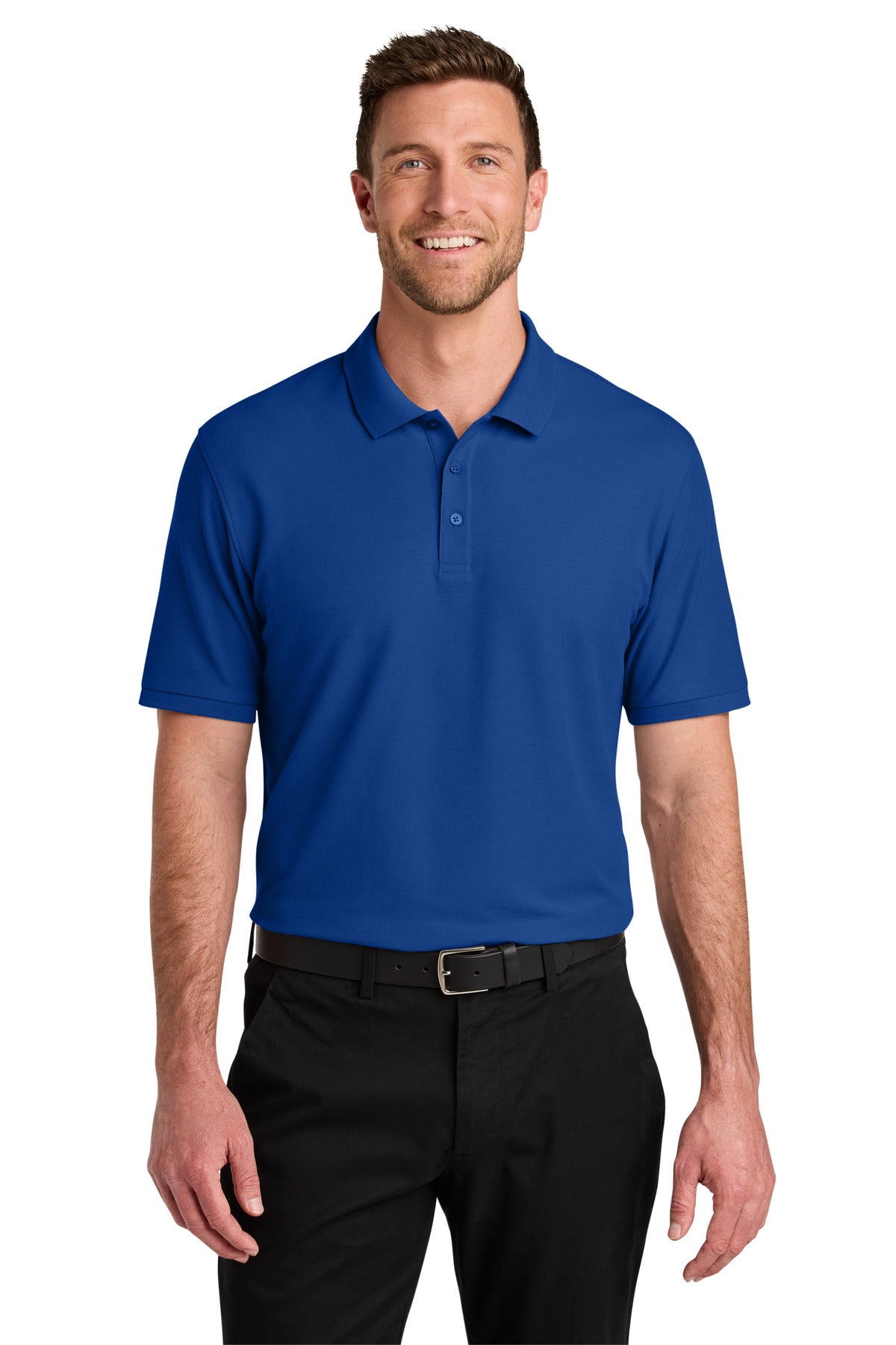 Port Authority Wearever Signature Pique Polo K200 - True Royal
