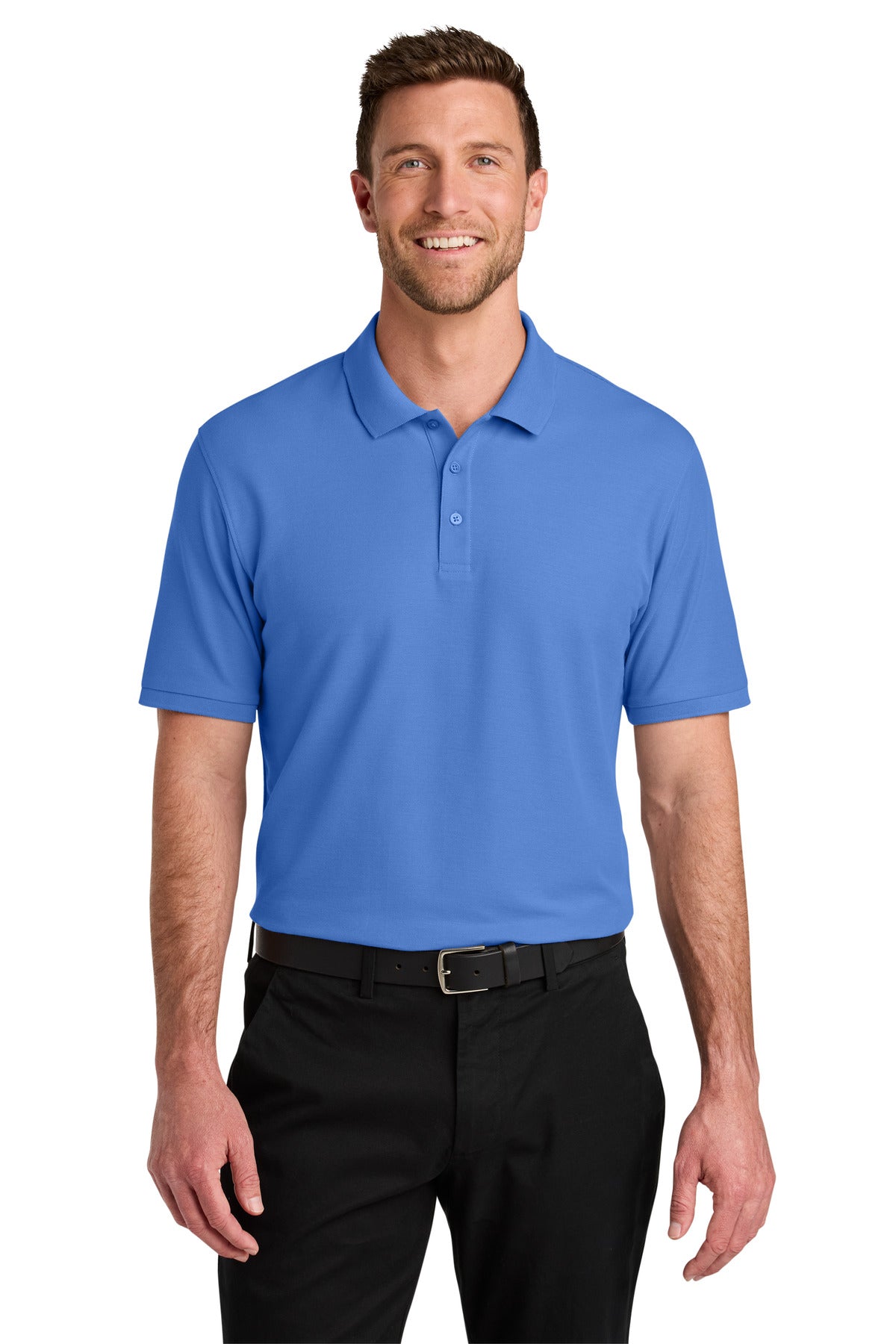 Port Authority Wearever Signature Pique Polo K200 - Ultramarine Blue