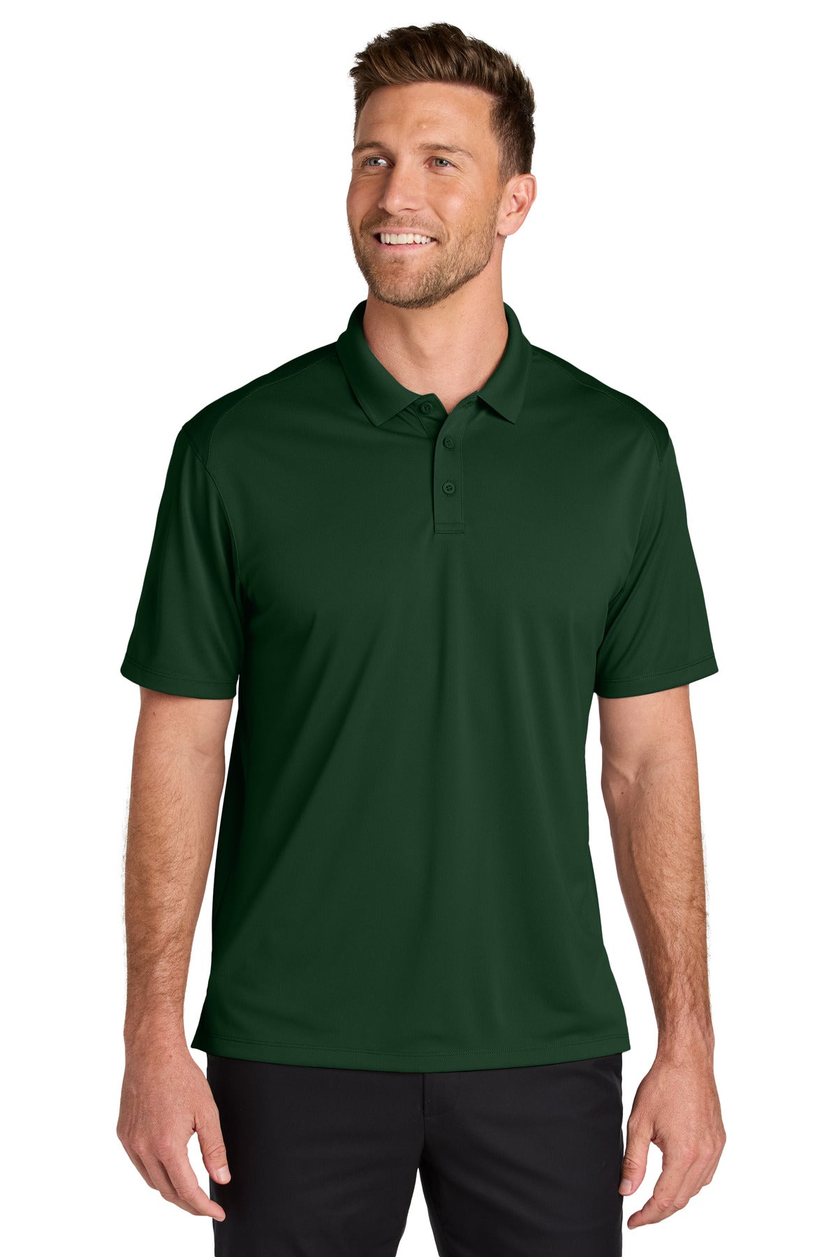 Port Authority Wearever Performance Pique Polo K240 - Deep Forest Green