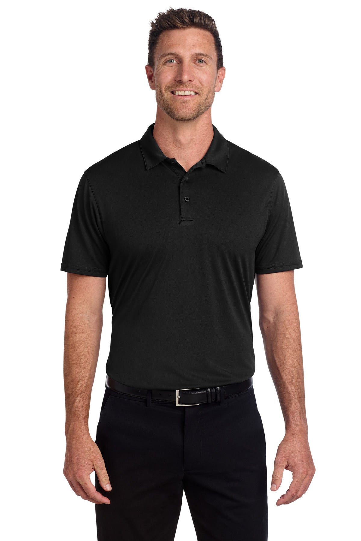 Port Authority Performance Staff Polo K398 - Black