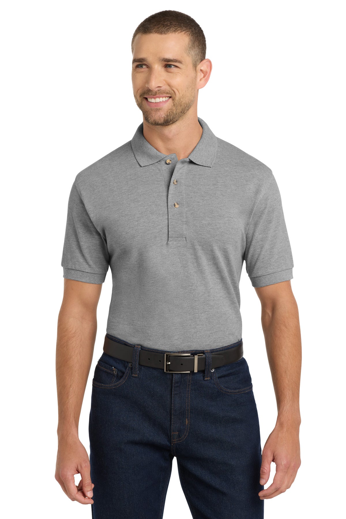 Port Authority Heavyweight Cotton Pique Polo.  K420 - Oxford