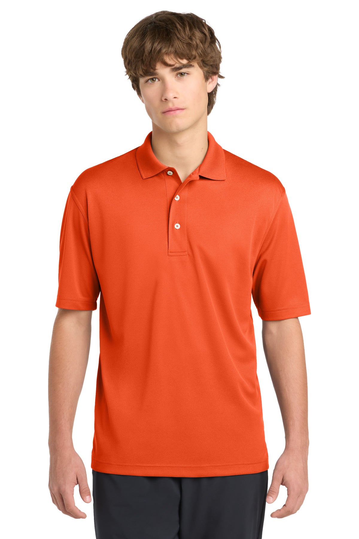 Sport-Tek Dri-Mesh Polo.  K469 - Bright Orange
