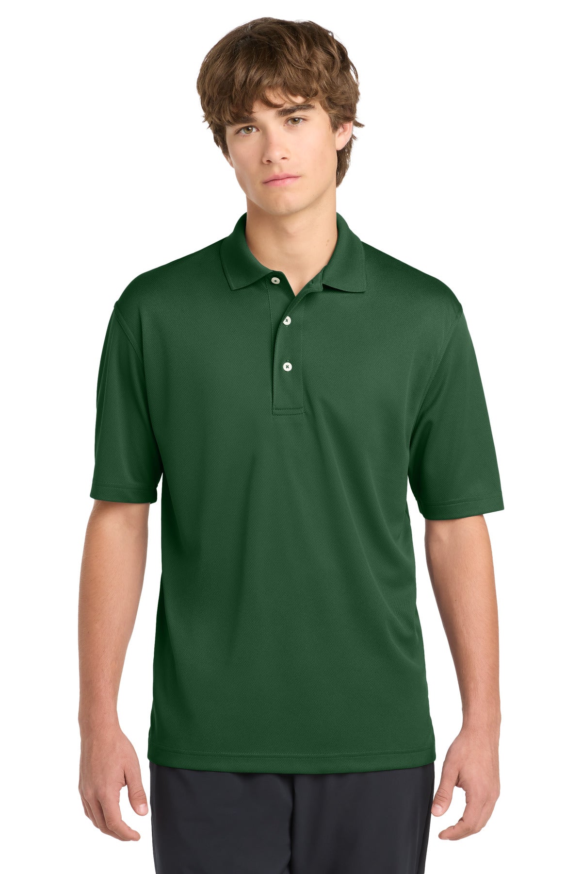 Sport-Tek Dri-Mesh Polo.  K469 - Forest Green