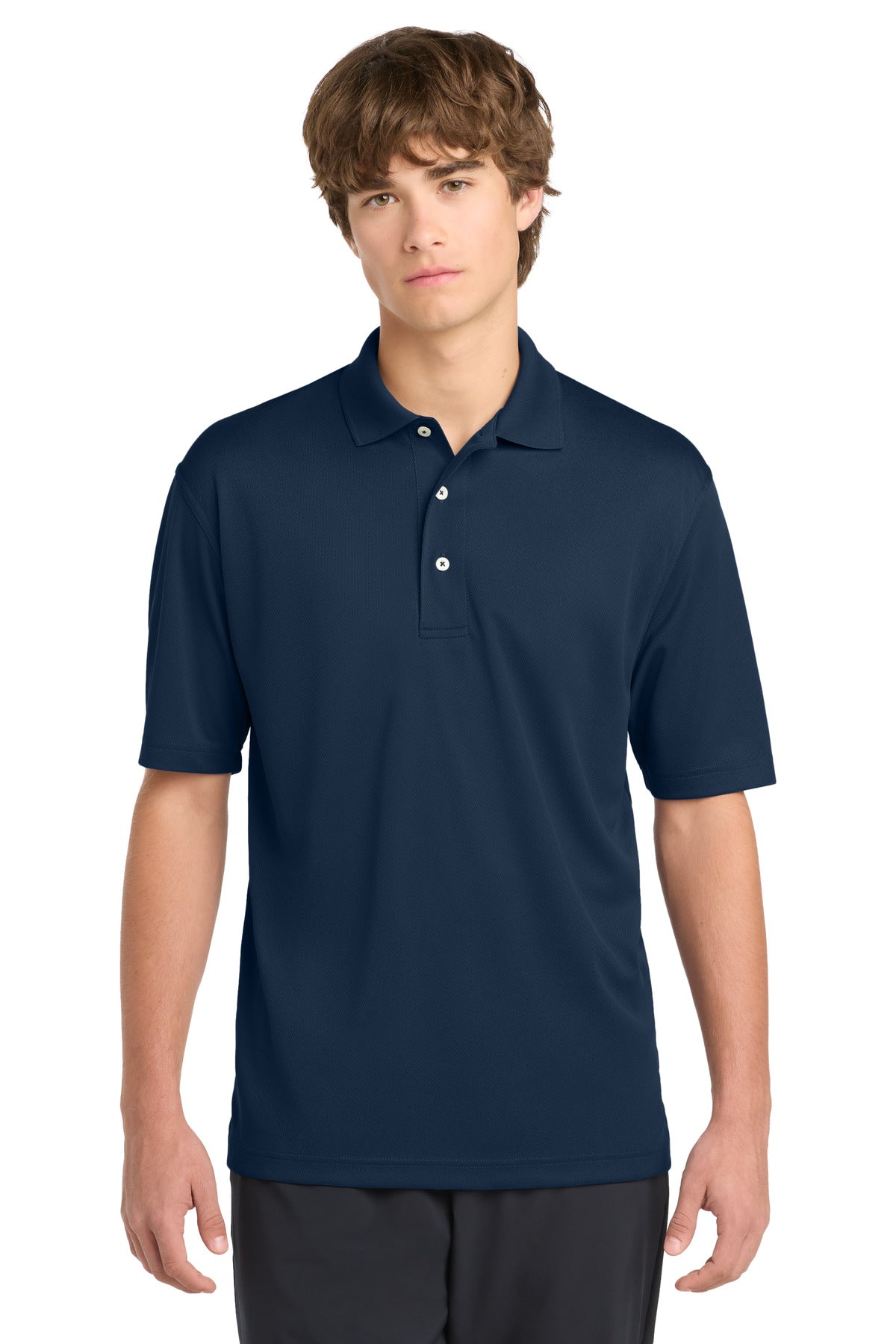 Sport-Tek Dri-Mesh Polo.  K469 - Navy