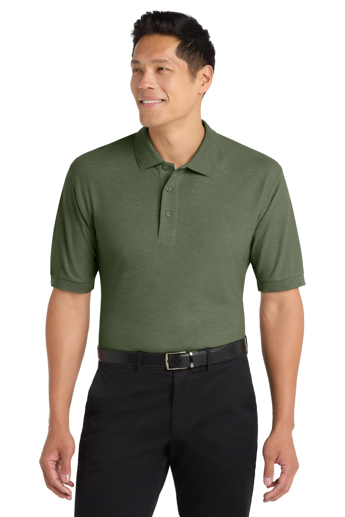 Port Authority Silk Touch Polo K500 - Clover Green