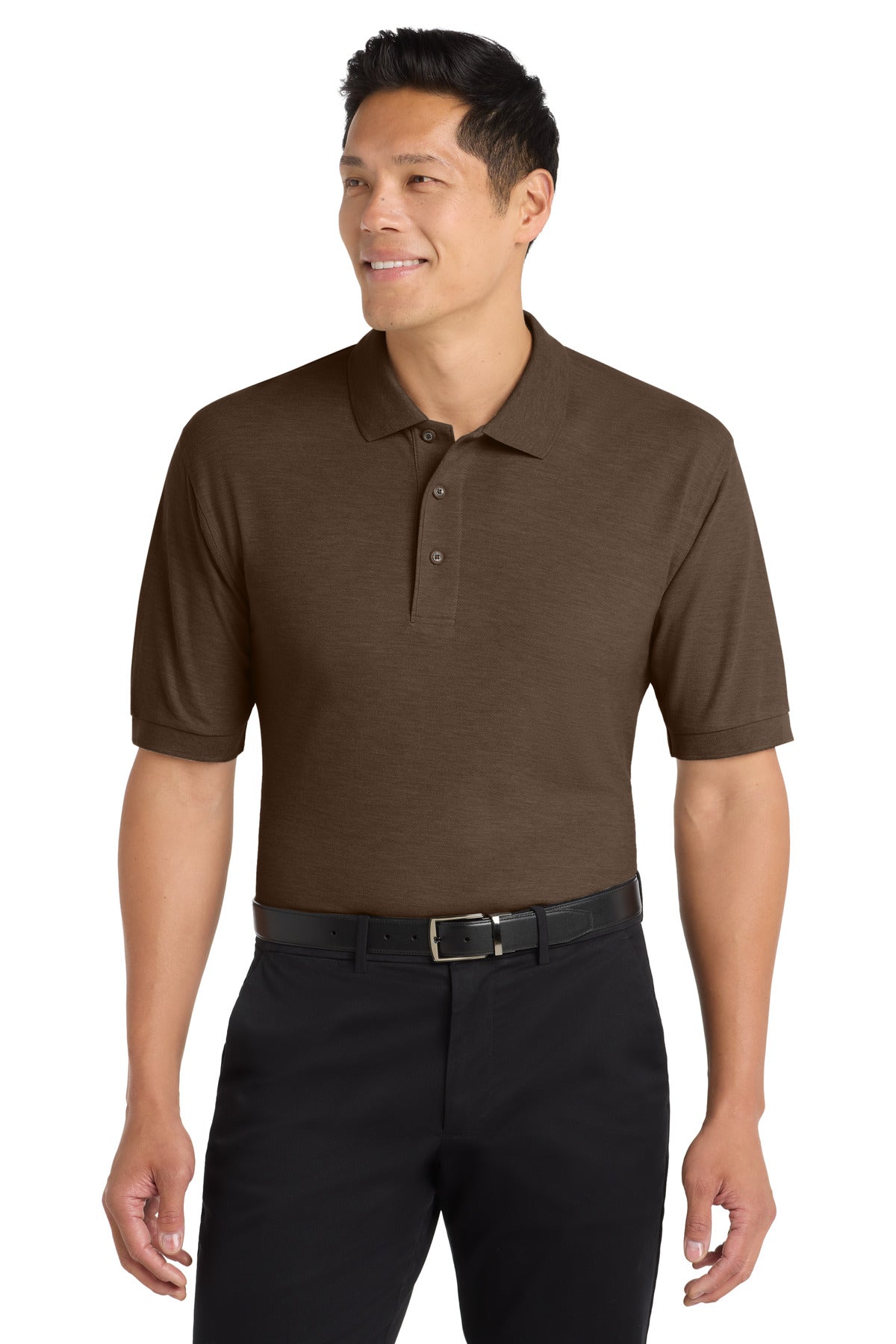 Port Authority Silk Touch Polo K500 - Coffee Bean