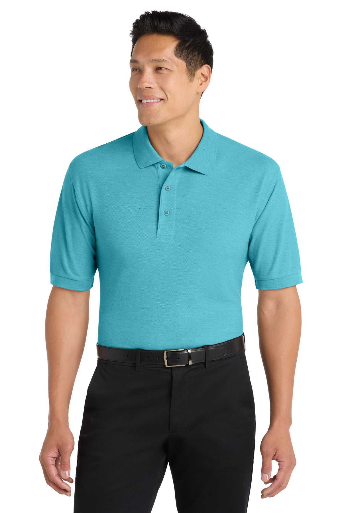 Port Authority Silk Touch Polo K500 - Maui Blue