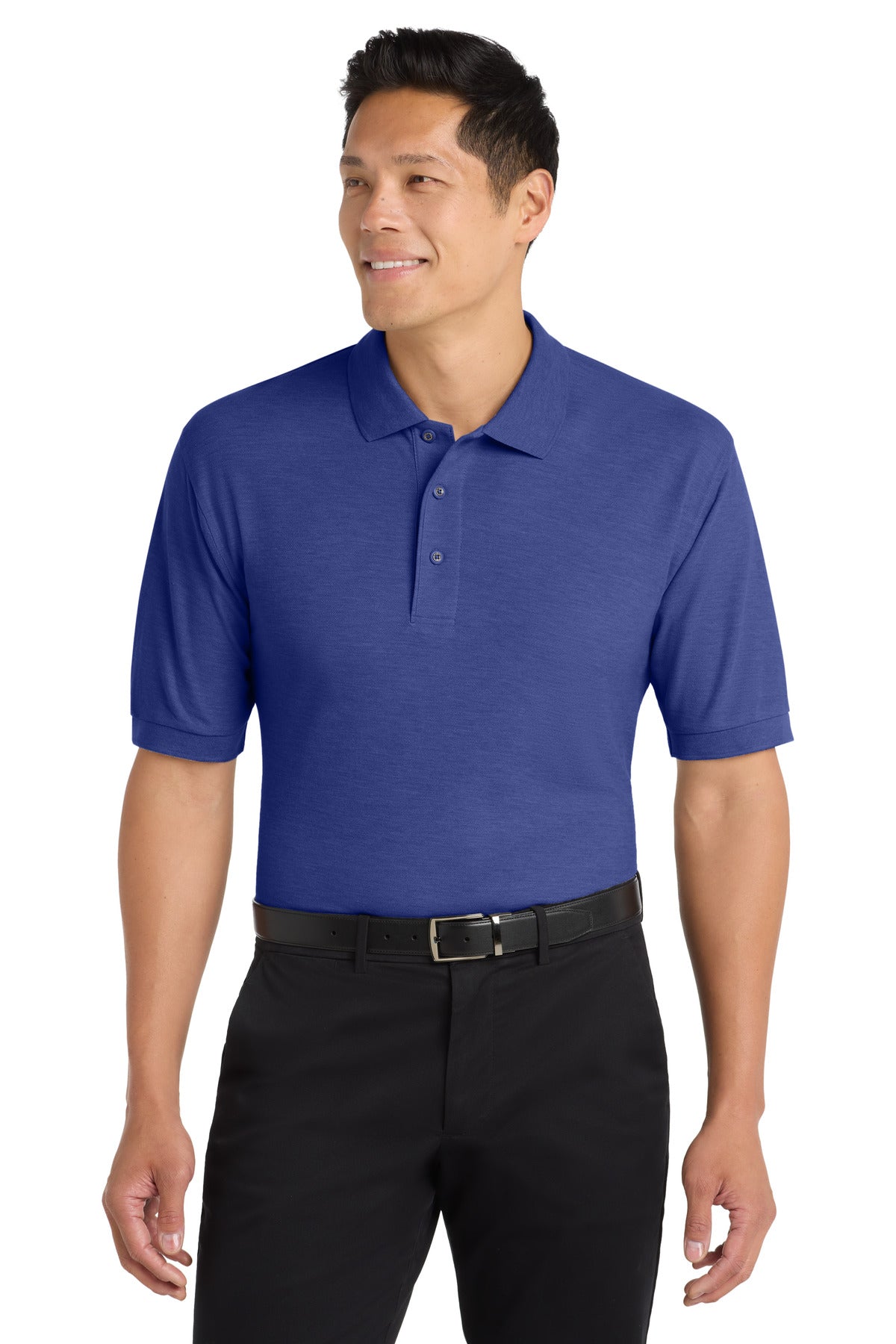 Port Authority Silk Touch Polo K500 - Mediterranean Blue