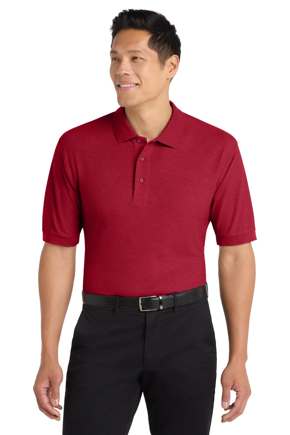 Port Authority Silk Touch Polo K500 - Red