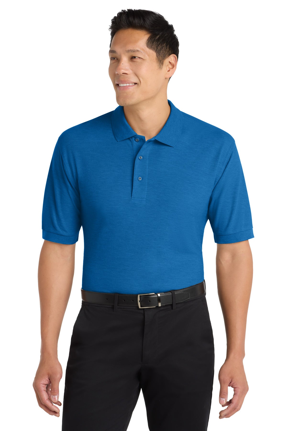 Port Authority Silk Touch Polo K500 - Strong Blue