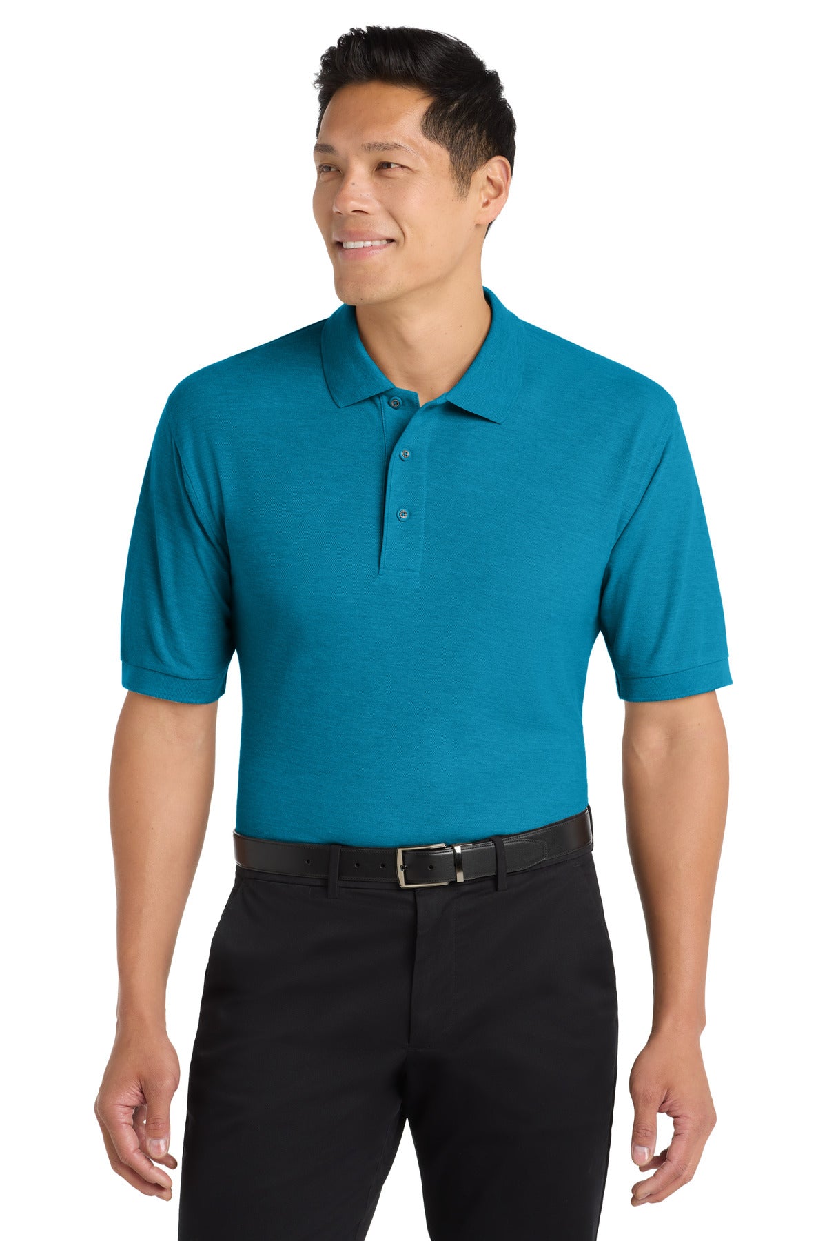 Port Authority Silk Touch Polo K500 - Turquoise
