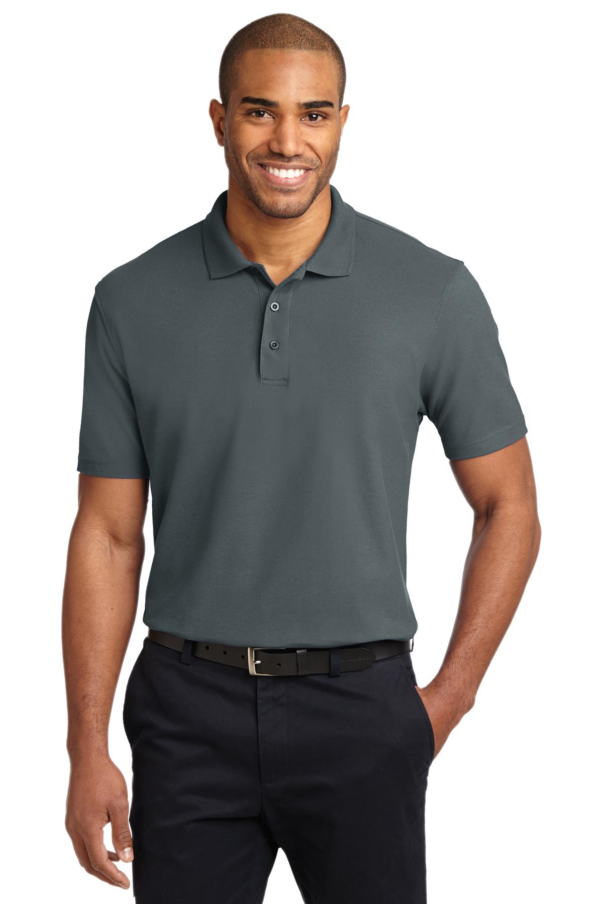 Port Authority Stain-Release Polo. K510 - Steel Grey