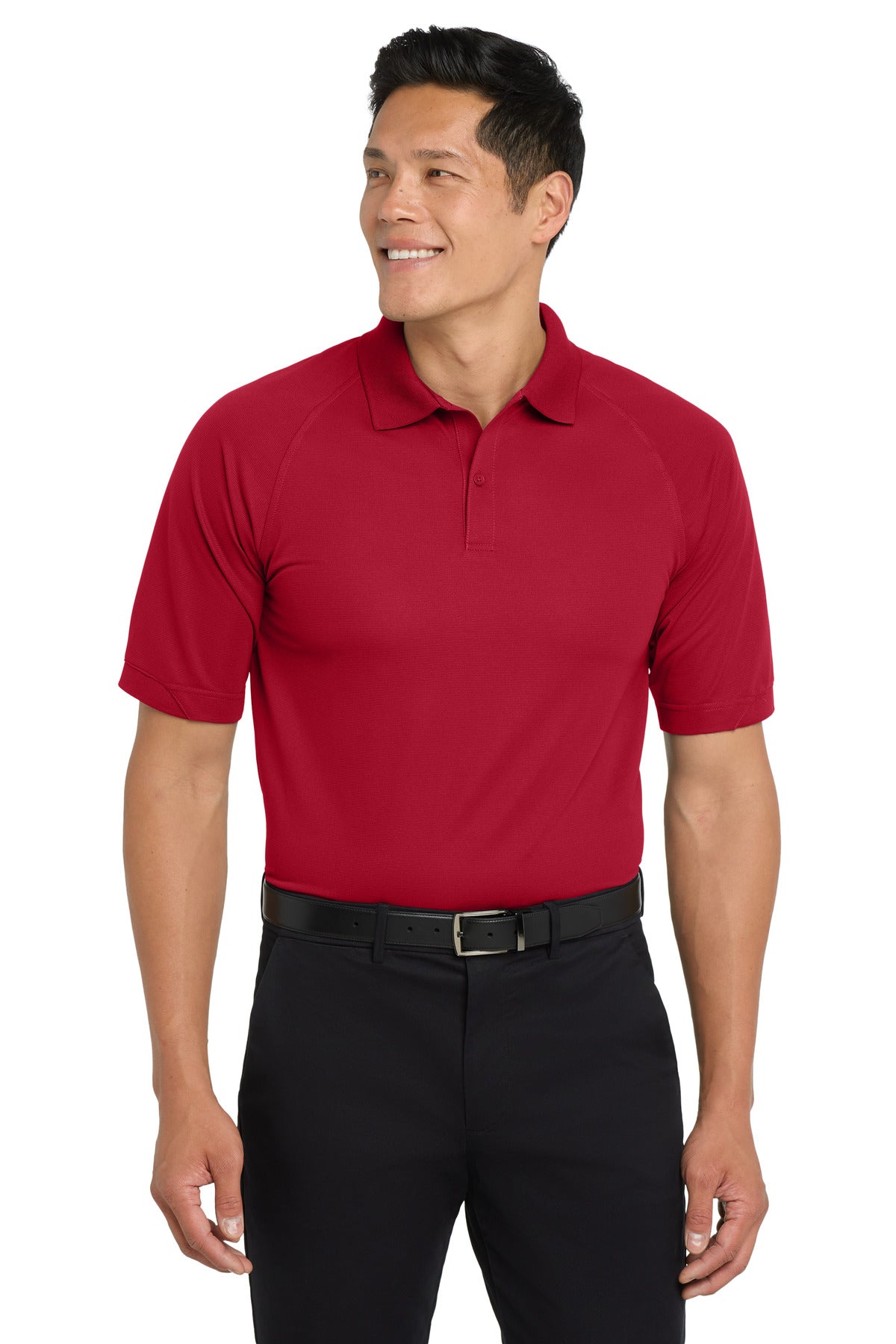 Port Authority Dry Zone Ottoman Polo.  K525 - Engine Red