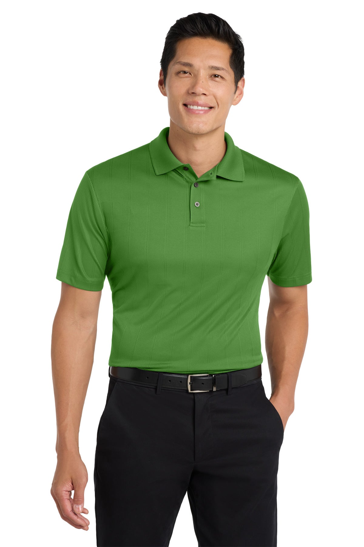 Port Authority Performance Fine Jacquard Polo. K528 - Vine Green