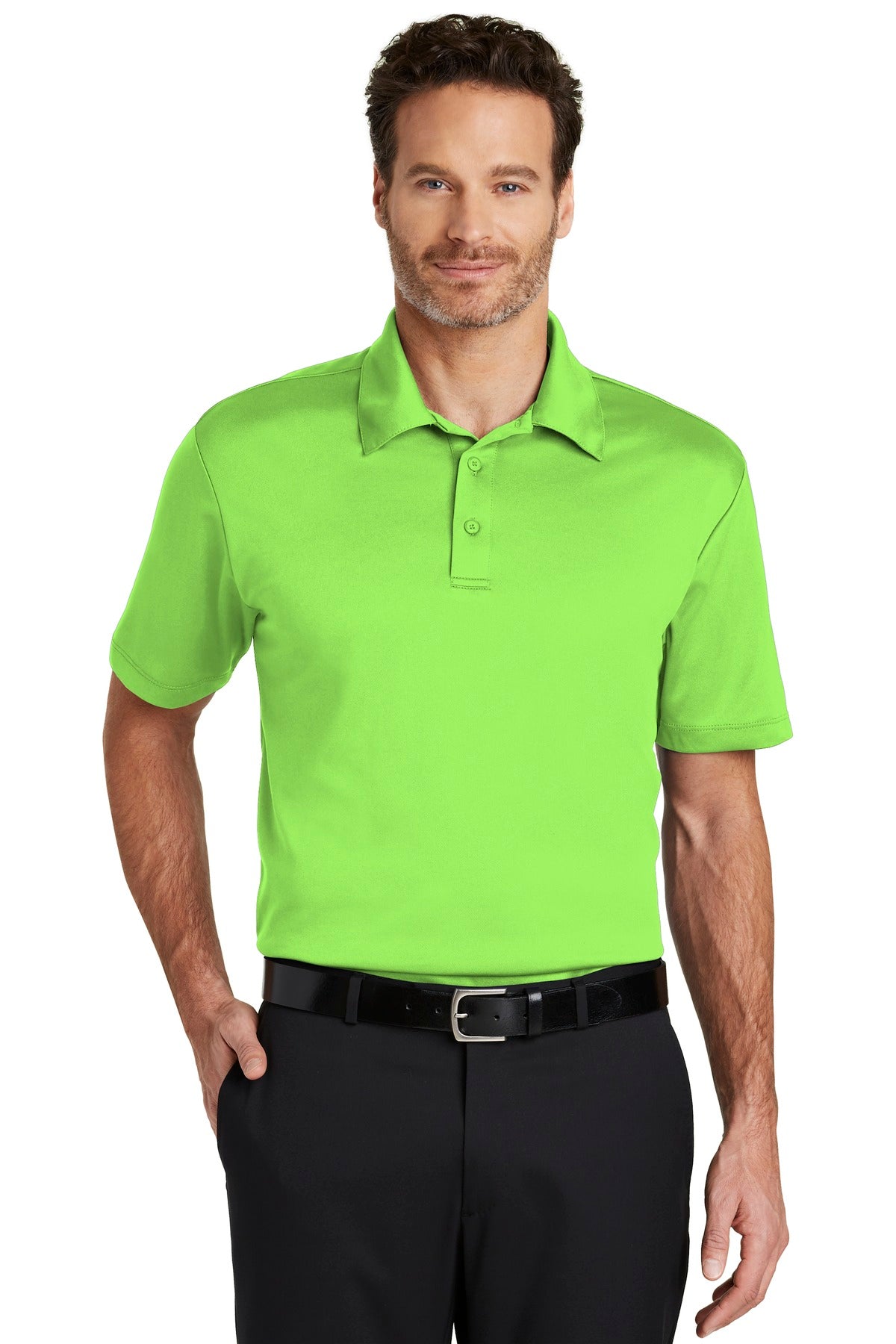 Port Authority Silk Touch Performance Polo. K540 - Lime