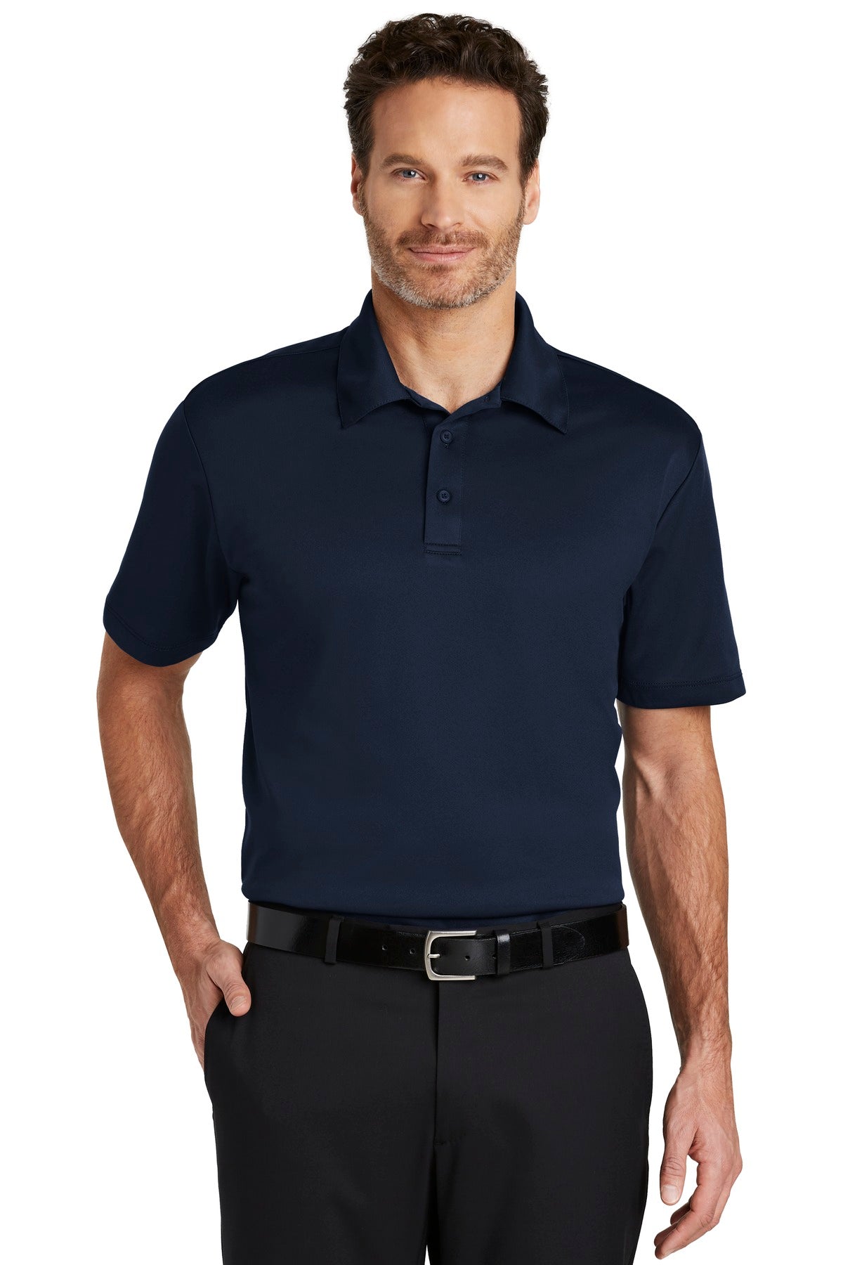 Port Authority Silk Touch Performance Polo. K540 - Navy
