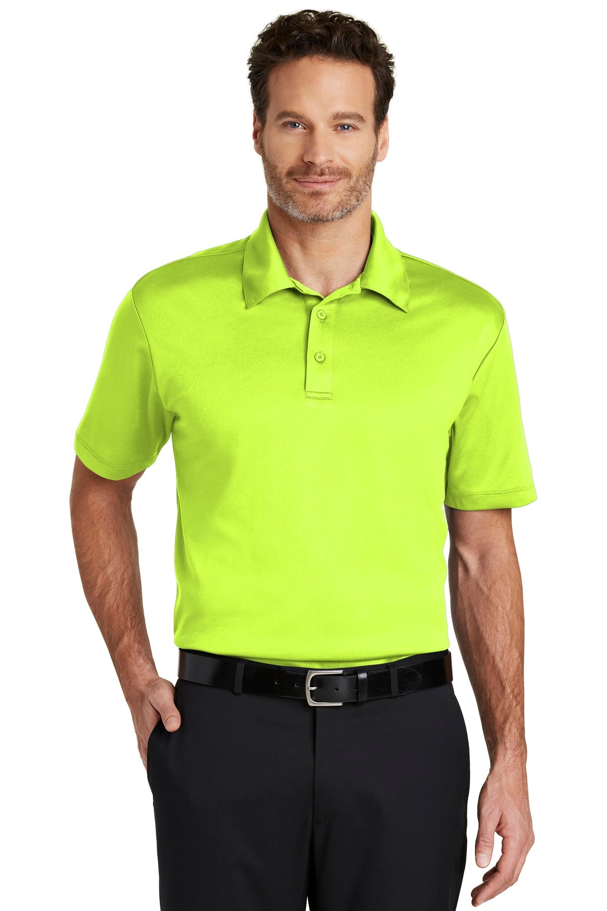 Port Authority Silk Touch Performance Polo. K540 - Neon Yellow